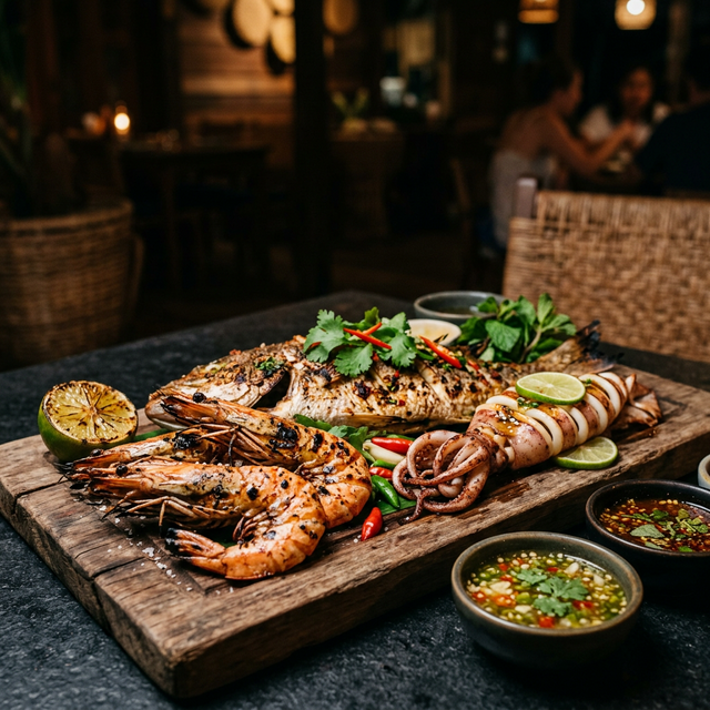 Crab curry with coconut milk