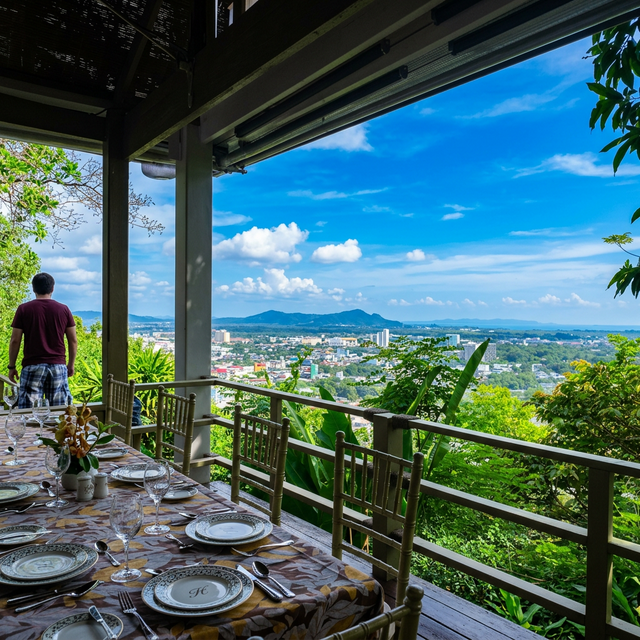Tunk-ka daytime panoramic view